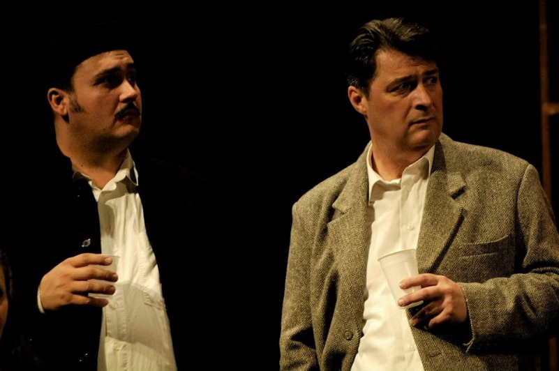 Predrag Stojić (Luka) i Vlaho Ljutić (Stanko), Josip Hatze <em>Povratak</em>, HNK Osijek, premijera 2008.