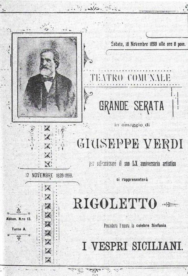 Svečana večer u čast Giuseppeu Verdiju 15. studenoga 1899.